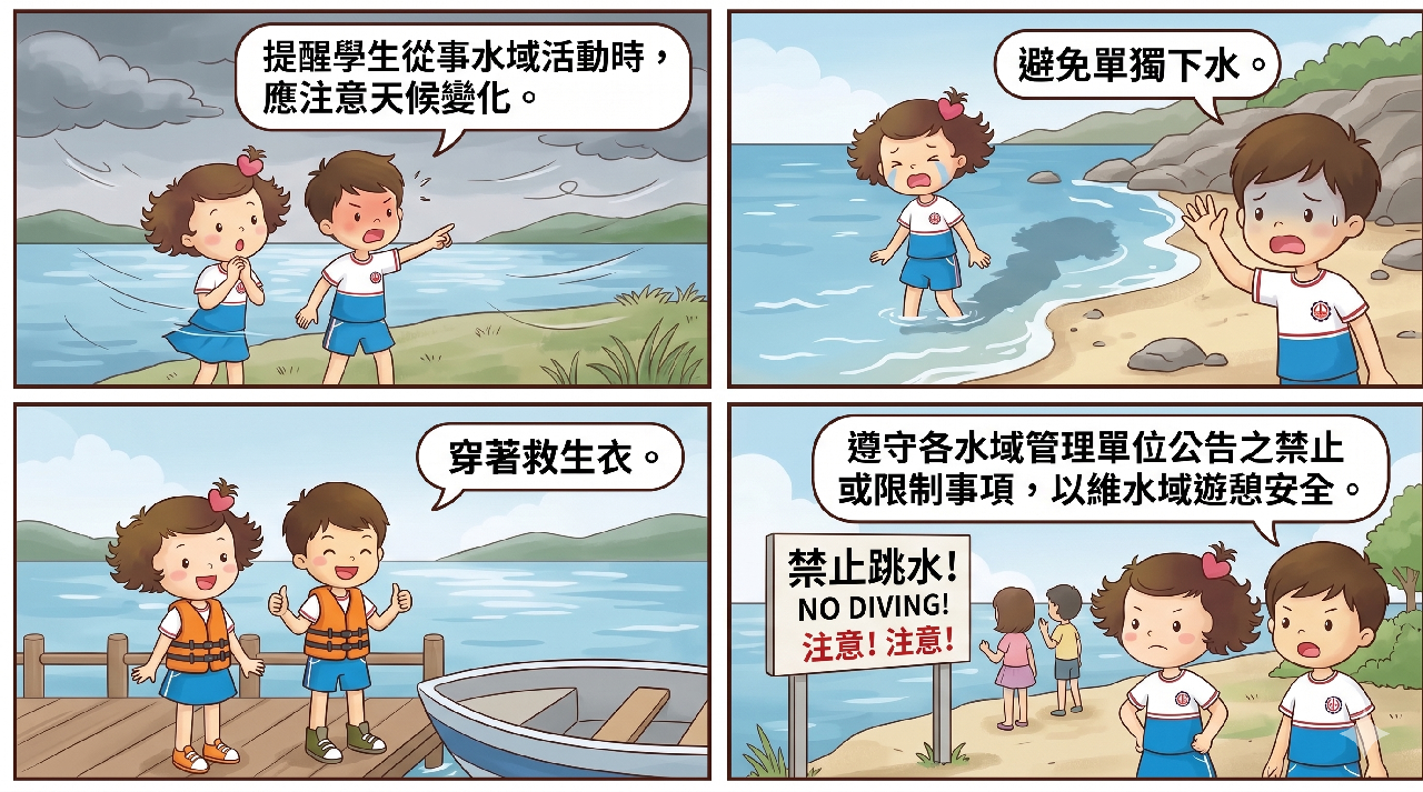 水域安全宣導